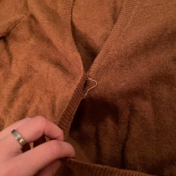 Madewell wrap front pullover sweater - Picture 5 of 6